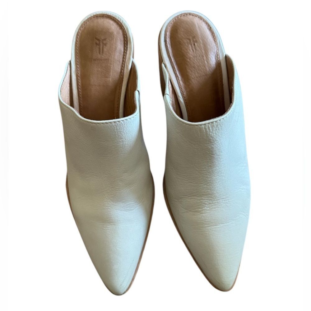 Frye Leather Mules – Size 8.5 - Picture 2 of 6